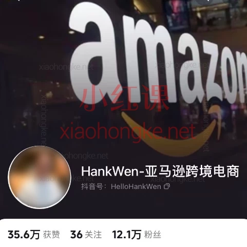 2025年HankWen亚马逊跨境电商运营大师课|零基础到高阶实战·广告+选品+数据全解析