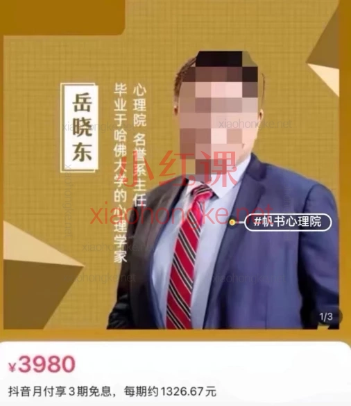 🔥【岳晓东心理课全集】心理学入门到精通|439讲系统课程+咨询师实战技巧