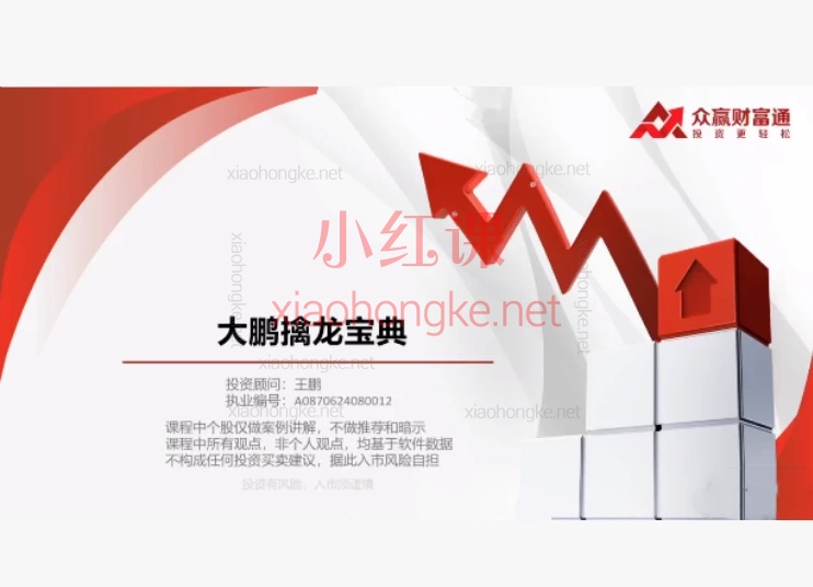 2025📈 从小白到高手!《大鹏擒龙宝典》实战课带你捕捉涨停龙头股!