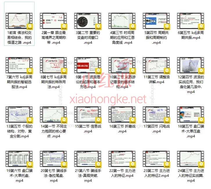 王鹏-大鹏主力读心术系列课程|零基础悟透主力思维的全周期交易课