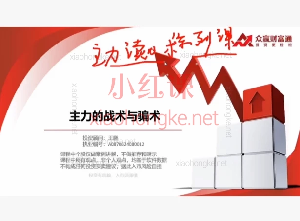 王鹏-大鹏主力读心术系列课程|零基础悟透主力思维的全周期交易课