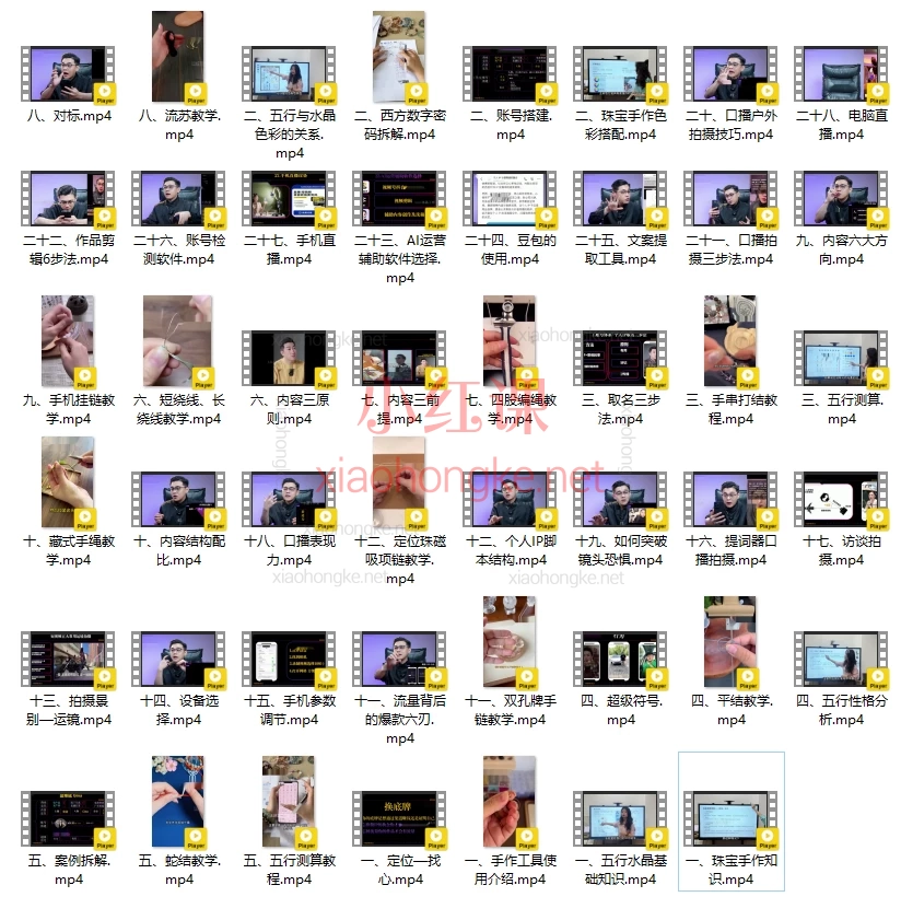 LiLi水晶工作室水晶IP主理人孵化训练营:从0到1做赚钱的水晶IP!手作+内容+运营全案孵化,太干货了!