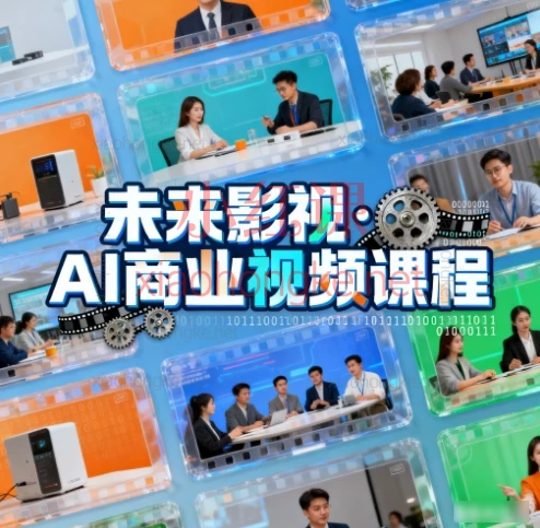 🔥【未来影视AI商业视频课】，零基础变身AI导演！影视/短视频/商单全搞定！