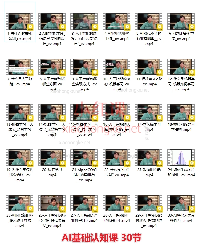 🌟【严伯钧AI超级个体】30堂视频课+30节基础认知！普通人也能驾驭AI，打造24小时赚钱系统！