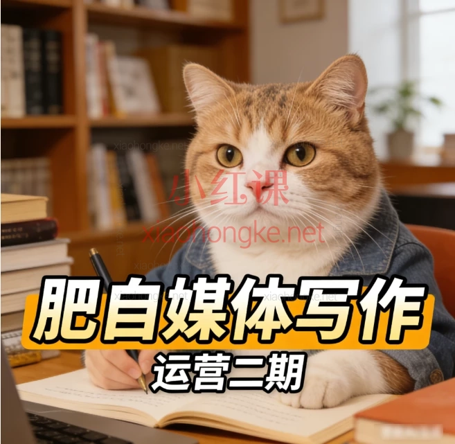 2025肥猫自媒体写作和运营第二期,半年60篇10万+,涨粉30万!我的自媒体秘诀,10节课全给你。