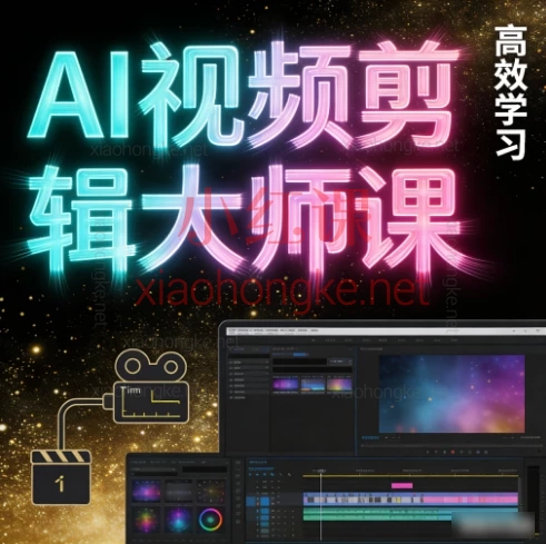 AI剪辑专栏|24节课带你从0到1掌握爆款秘诀🔥
