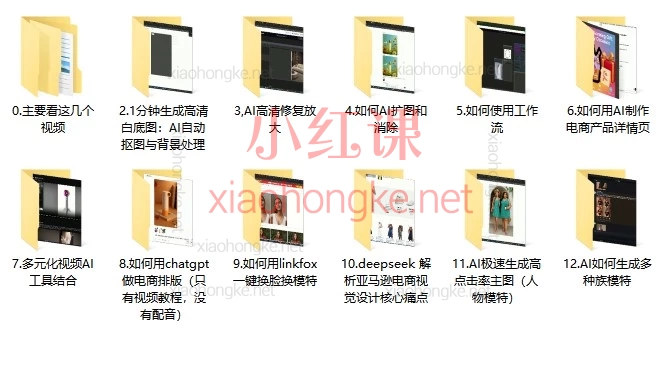 AI电商设计全能课|零基础也能搞定专业级主图/详情页/海报