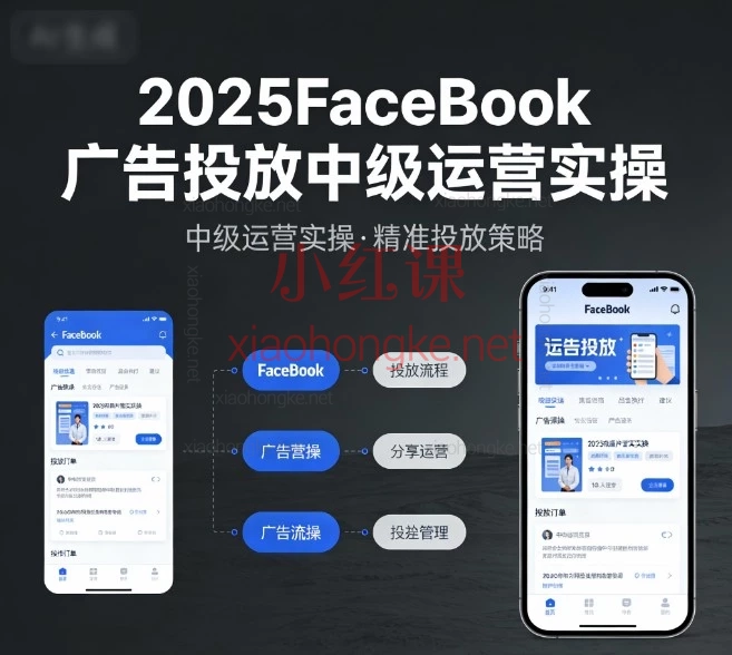 2025FaceBook广告投放中级运营实操｜一个人也能做的海外生意