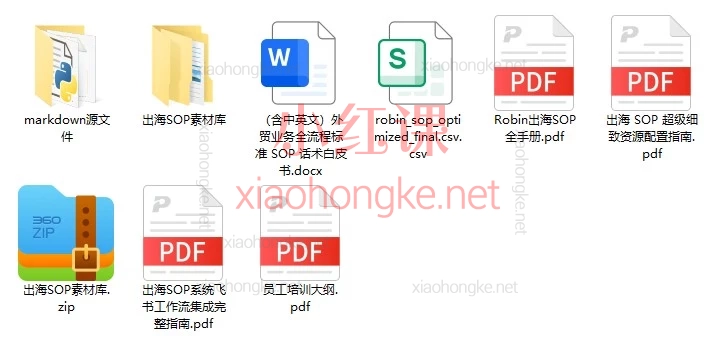 罗宾出海闭门会全盘托出SOP实战全套干货曝光