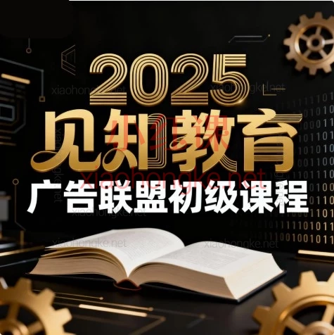 2025见知教育广告联盟初级课程:零基础入门跨境出海,掌握海外广告联盟赚钱全流程