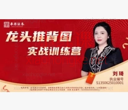 炒股人必看！刘琦《龙头推背图03期》小班课全复盘+集合竞价实战密训！