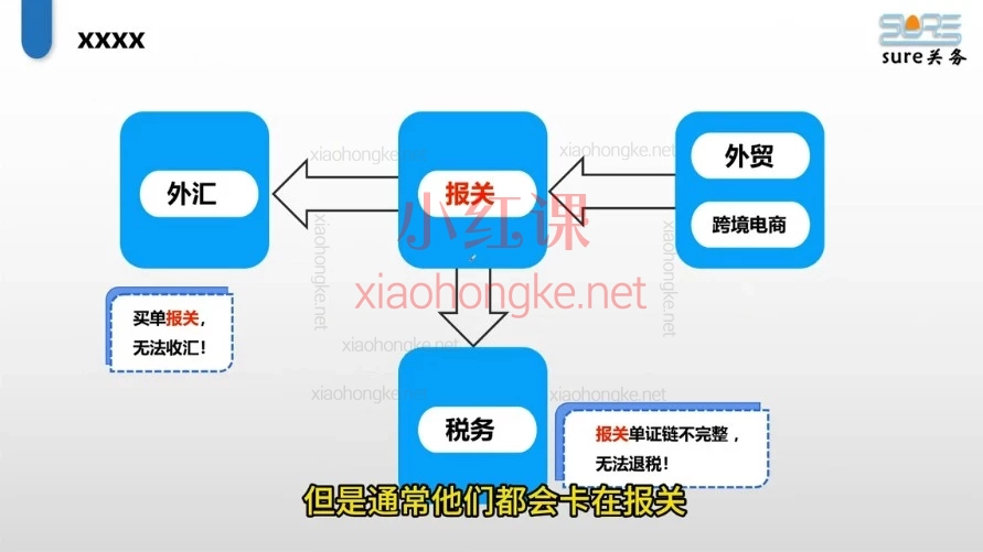 sure张老师报关入门实操课程,从小白到独立操作,一套课搞定全流程实操