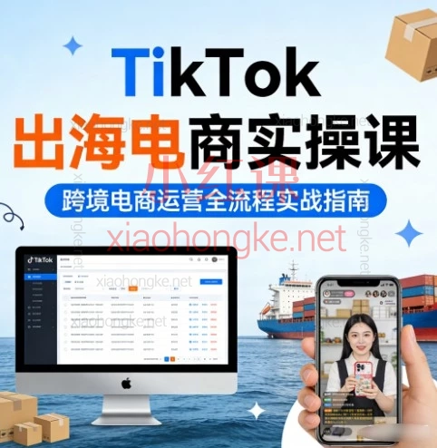 TikTok跨境电商从0到1实战指南，手把手带你爆单出海