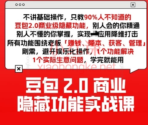 天诺老吴AI实战课:手把手教你用豆包2.0搞钱|2026最新