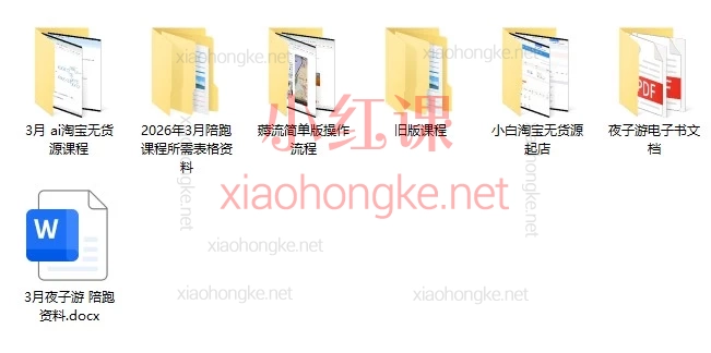 2026年3月最新AI淘宝无货源｜夜子游陪跑｜小白速起店