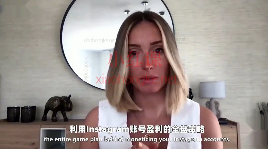 利用Instagram账号盈利的全盘策略被动收入实战课：告别高客单焦虑，搭建每日盈利的自动化产品与漏斗系统