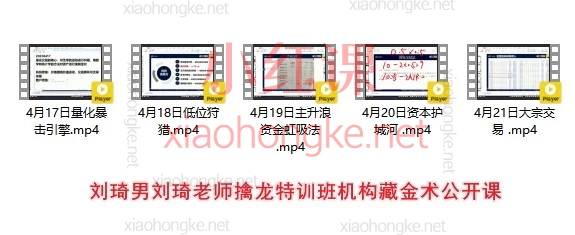 刘琦男·寻龙私密圈｜主力吸筹的10个陷阱系统课（附独家指标）
