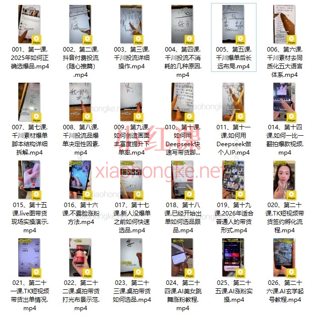 2026 萌神IP短视频带货进阶课｜投流 + AI + 跨境全套教程