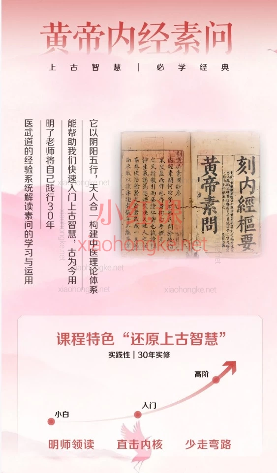 说终于把明了老师《黄帝内经》素问课听明白了！这才是中医顶流思维！