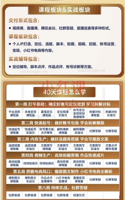2026新版|Tina小红书IP变现40天陪跑:从0到1打造赚钱账号(第11期)