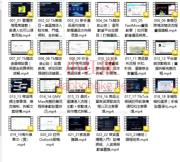 TikTok东南亚跨境爆单！0-1实操全流程