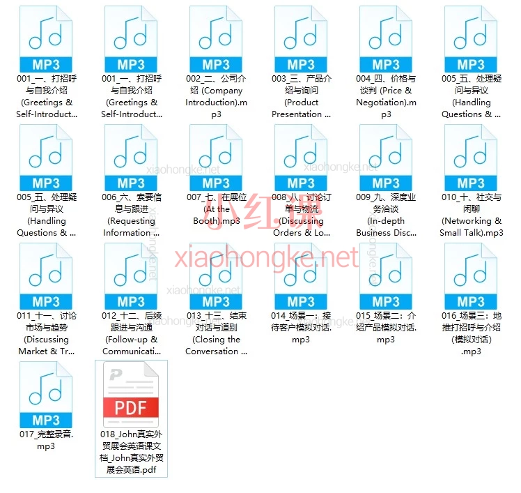 John真实外贸展会英语课｜从搭讪到成单，小白也能听懂的实战口语