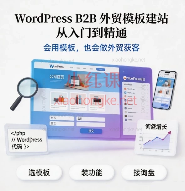 外贸独立站怎么做?138集保姆级教程,从域名到SEO全流程