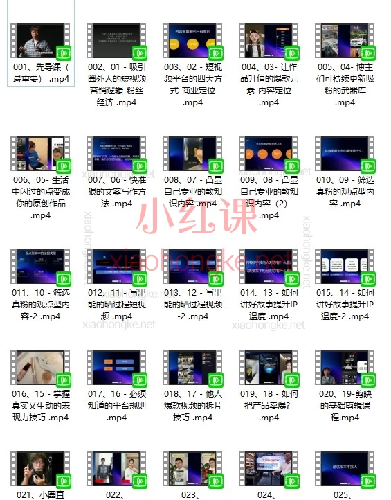 大元子直销5.0短视频IP成交系统｜29节体系课，搭建账号·内容·运营三大支柱