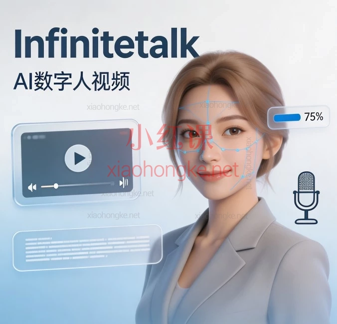 Infinitetalk AI数字人实战：图片/视频秒变口播大神，本地部署全流程