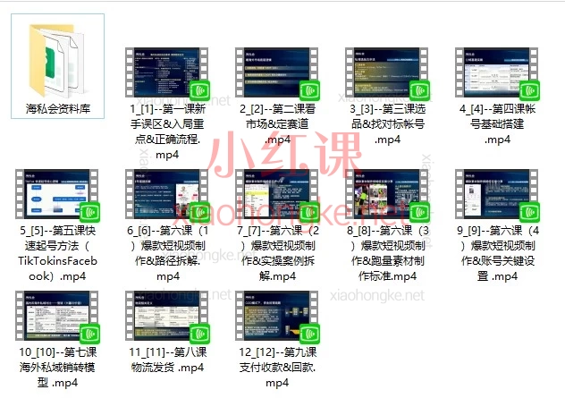 海私会《海外私域运营实战课》课程简介：从 TikTok/Ins/Facebook 起号到销转回款全流程指南