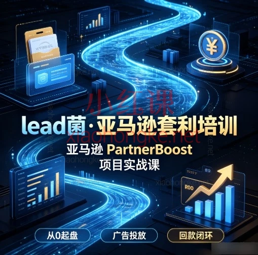 lead菌·亚马逊套利培训，亚马逊联盟 × Google Ads 投放实战课：14 节课跑通从 0 到 1 的盈利闭环