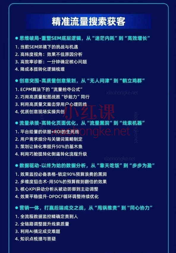 厚昌全网获客业绩倍增训练营北京9月3-5日三天两夜线下课｜SEM/信息流/短视频/私域低成本增长