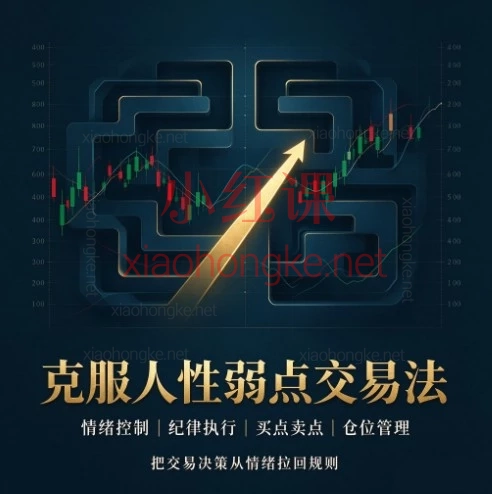 克服人性弱点交易法|15节短线买卖点+仓位管理实操课