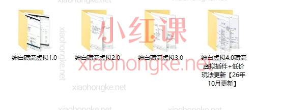 虚拟类目怎么做起店？薅流虚拟4.0插件课+AI选品全拆解｜从0到1做淘宝闲鱼拼多多虚拟商品