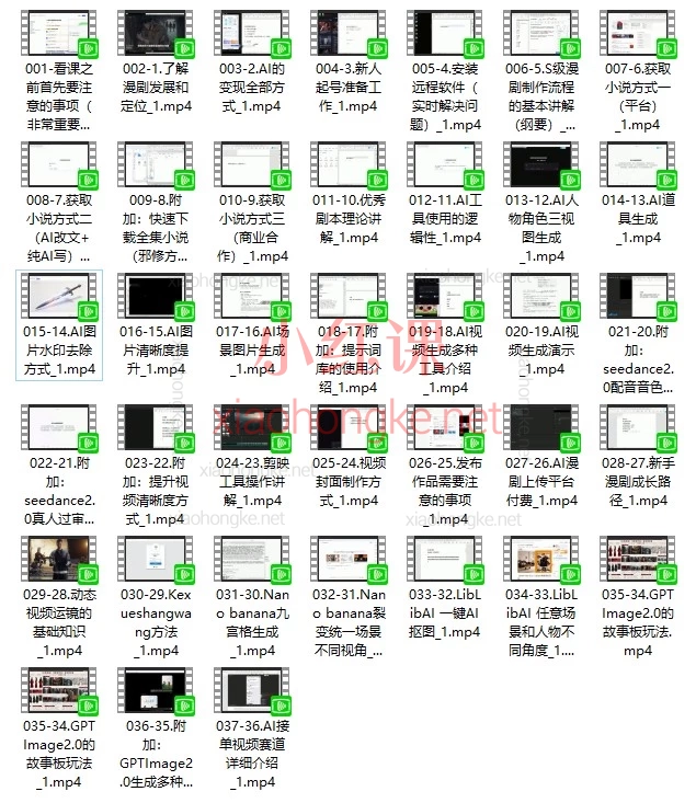 星宇漫剧·漫剧全流程实操视频课|零基础学AI漫剧制作、小说推文改编与接单变现