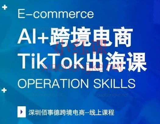 佰事德AI+TikTok跨境出海实战课|零基础掌握账号搭建、算法规则、AI定位、快速起号与短视频脚本创作