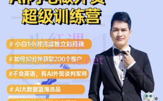 2025大卫超级AI外贸:AI闪电做外贸实战课-外贸建站-开发客户-内容营销6-27期