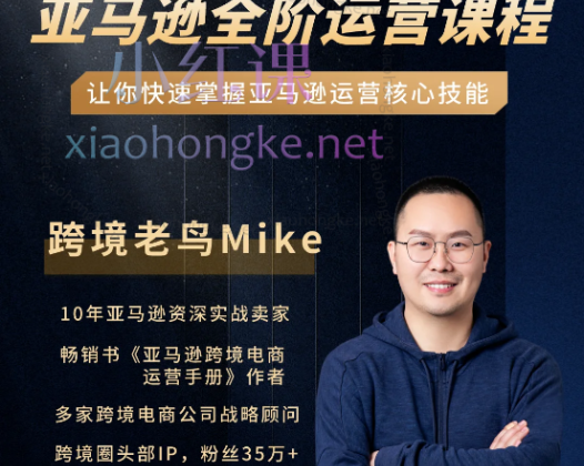 跨境老鸟Mike：亚马逊跨境电商全阶运营系列课程