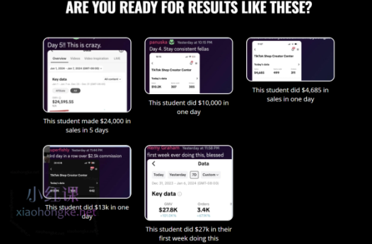Ecom Degree University 的 TikTok 店铺运营实操专业课程价值( $397美金)