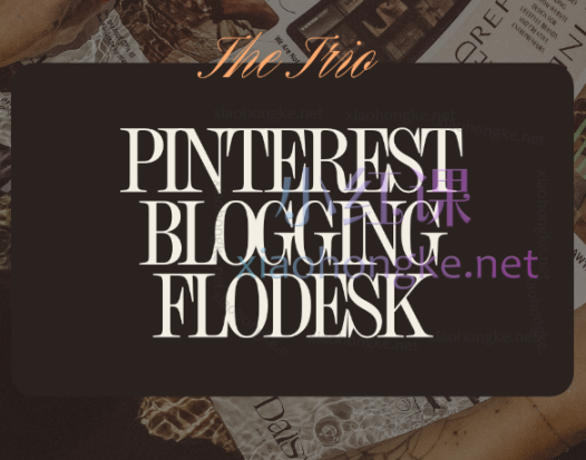 从Pinterest到博客,再到Flodesk,轻松打造你的高利润业务!(价值$397美金)