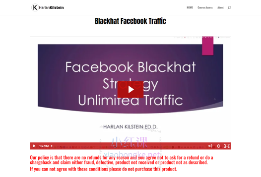 Blackhat Facebook Traffic(黑帽脸书流量)