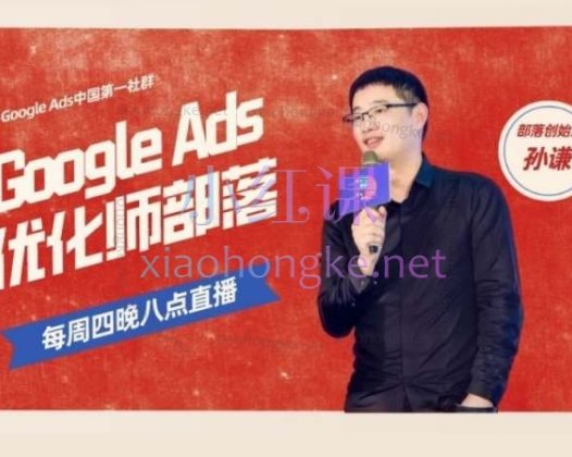 孙谦Google Ads优化师部落2022-2024