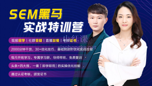 艾课SEM黑马实战特训营46期